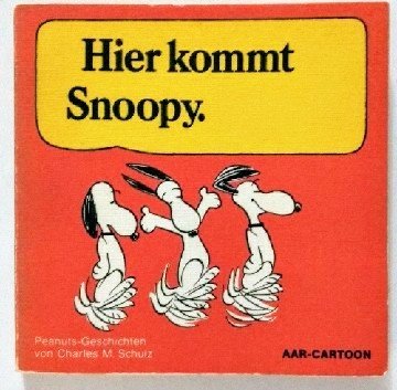 Hier kommt Snoopy. Peanuts-Geschichten. Peanuts-Buch Nr. 26. Books