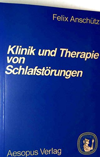 Klinik und Therapie von Schlafstörungen Books