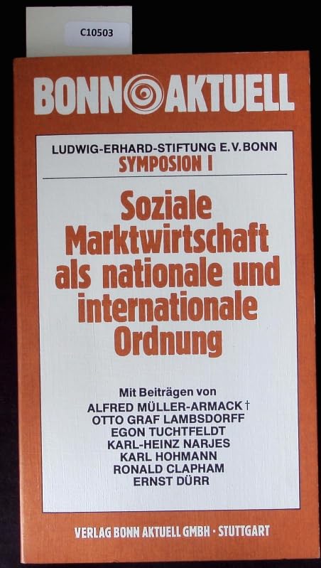 Soziale Marktwirtschaft als nationale und internationale Ordnung. Books