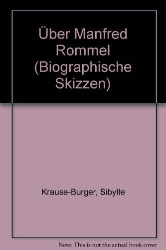 Über Manfred Rommel. Biographische Skizzen Politics & Society