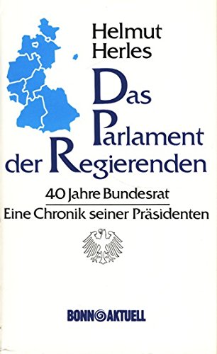 Das Parlament der Regierenden. 40 Jahre Bundesrat. Eine Chronik seiner Präsidenten Law