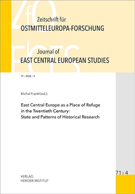 Zeitschrift für Ostmitteleuropa-Forschung (ZfO) 71/4 / Journal of East Central European Studies (JECES) (Zeitschrift für Ostmitteleuropaforschung: Journal of East Central European Studies) Natural Sciences