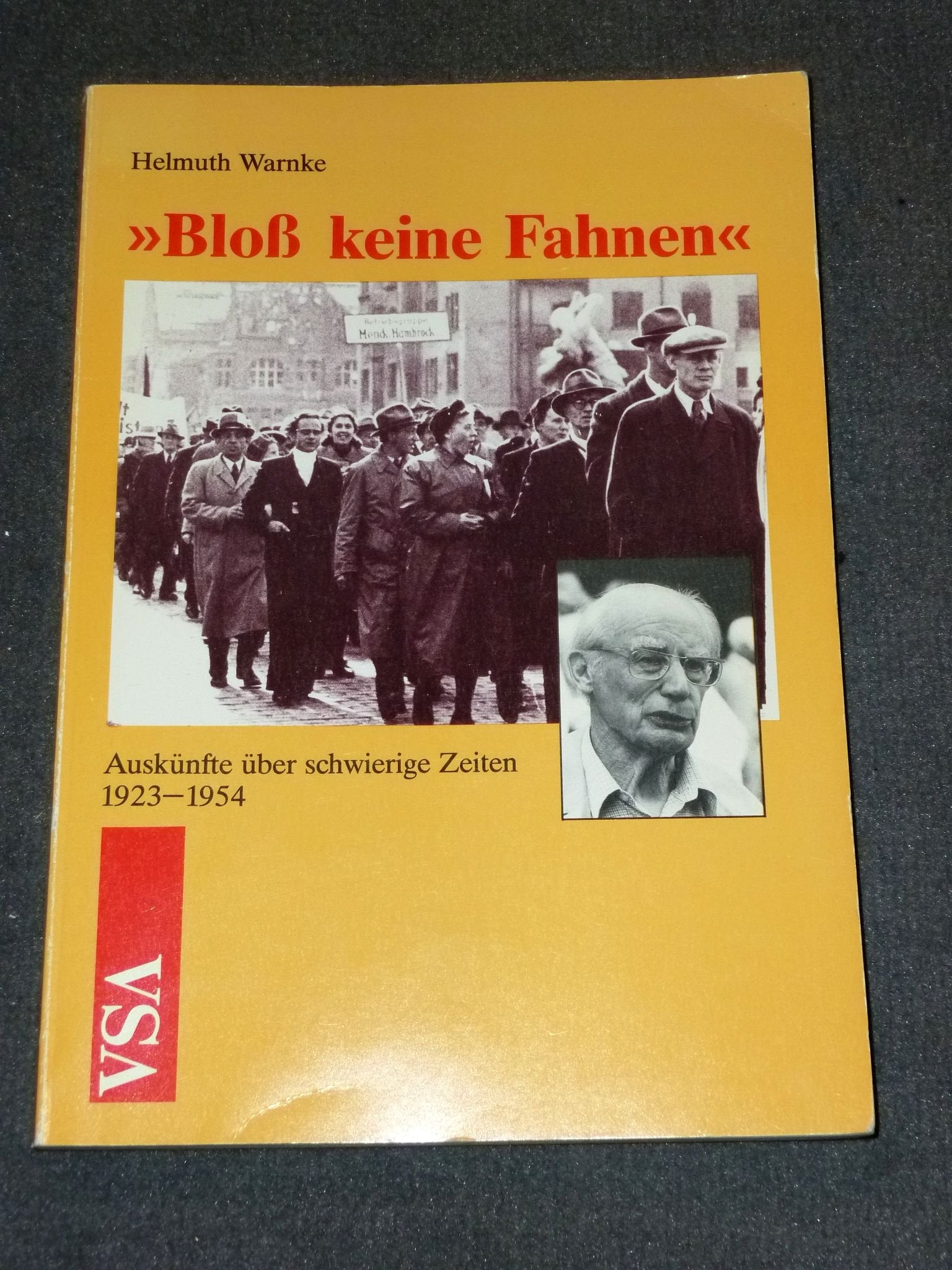 Bloss keine Fahnen. Auskünfte über schwierige Zeiten 1933-1953 Books