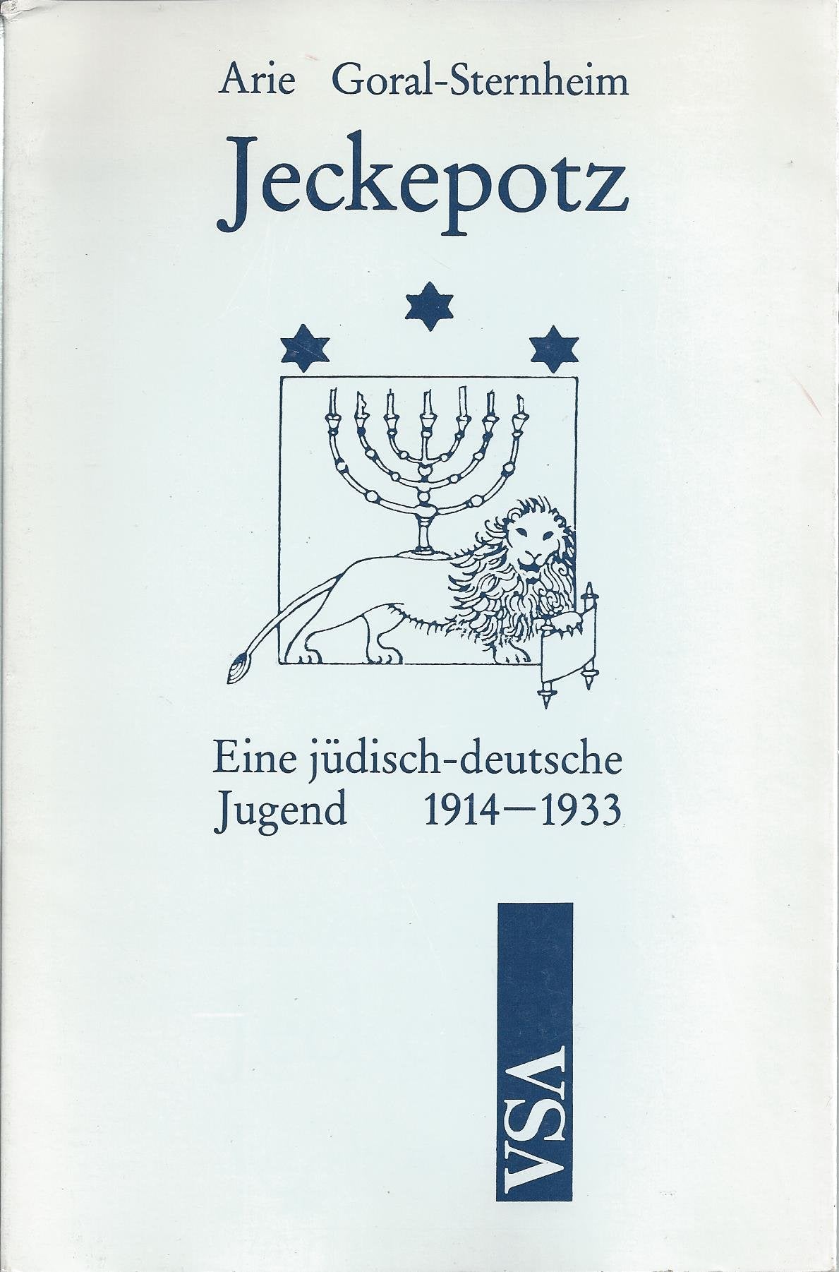 Jeckepotz: Eine jüdisch-deutsche Jugend, 1914- 1933 book