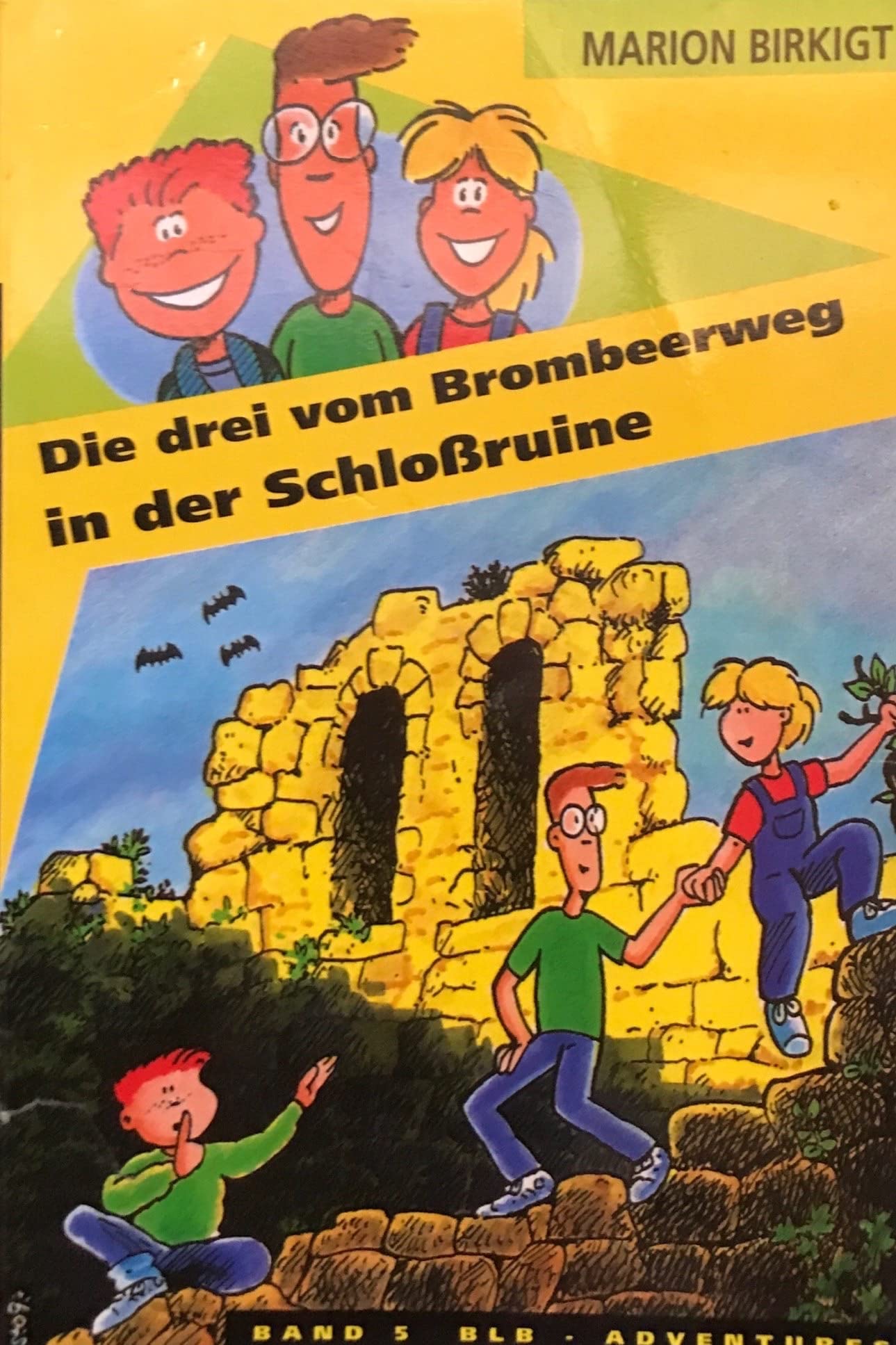 Die drei vom Brombeerweg in der Schlossruine Books
