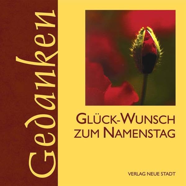 Glück-Wunsch zum Namenstag (Gedanken) Living & Furnishing