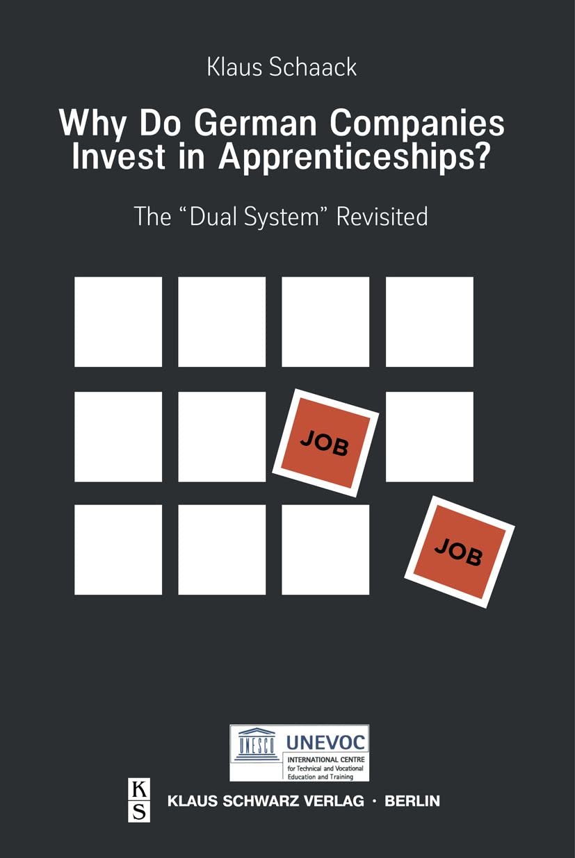 Why Do German Companies Invest in Apprenticeships? Law