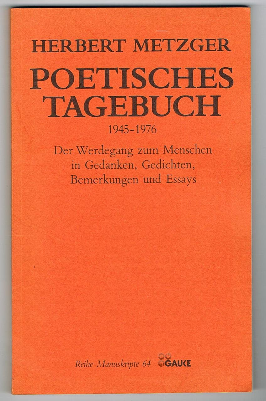 Poetisches Tagebuch. 1945 - 1976. Books