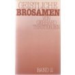 Geistliche Brosamen. Bd II Books