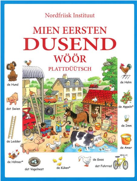 Mien eersten dusend wöör/ Plattdüütsch (Nordfriisk Instituut RC 482) Foreign Languages ​​& Dictionaries