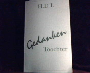 Product Image: Gedanken: Toochter