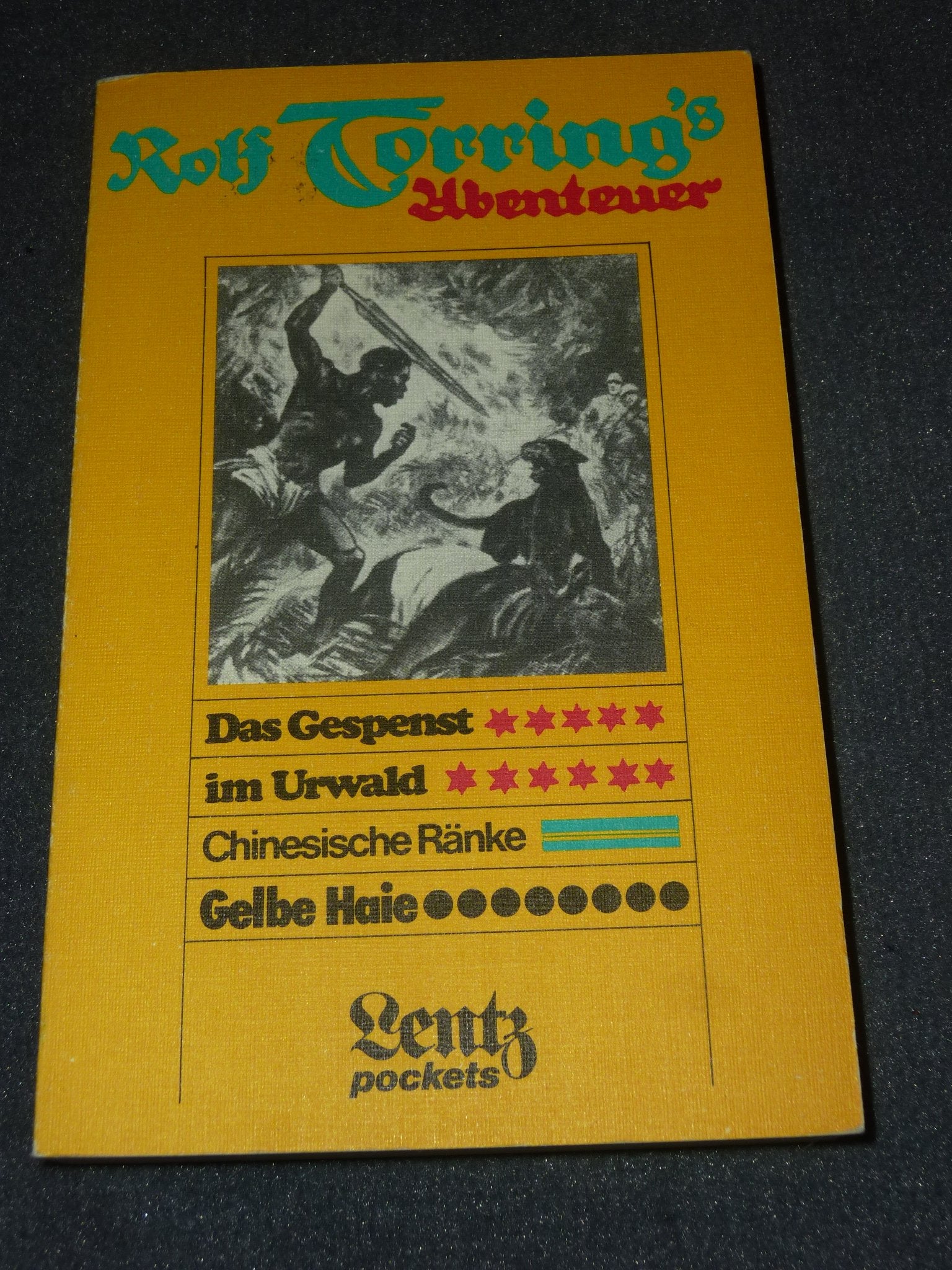 Rolf Torrings Abenteuer TB Bd. 1- Das Gespenst im Urwald, Chinesische Ränke, Gelbe Haie Books