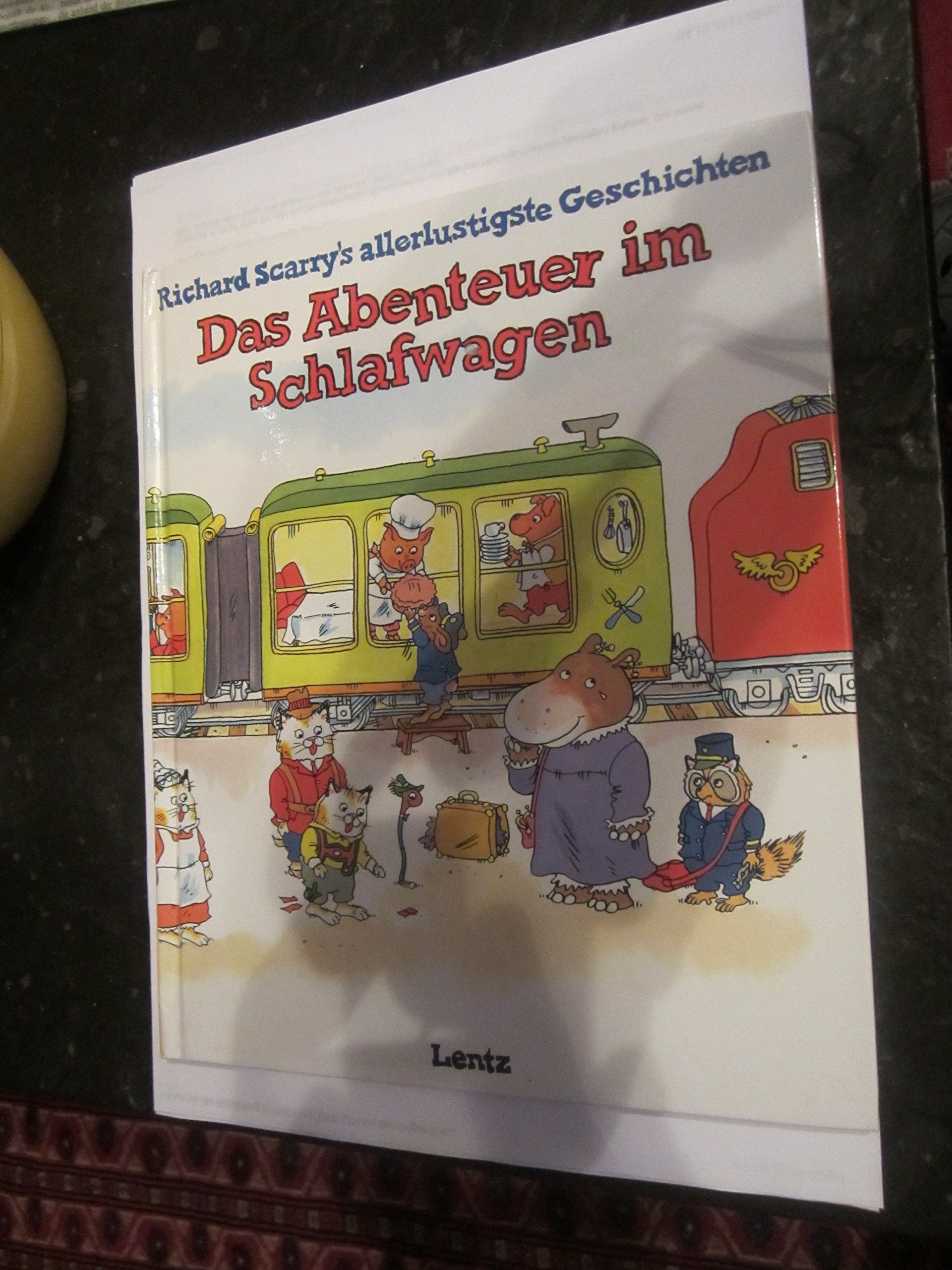Richard Scarry's allerlustigste Geschichten - Das Abenteuer im Schlafwagen Books