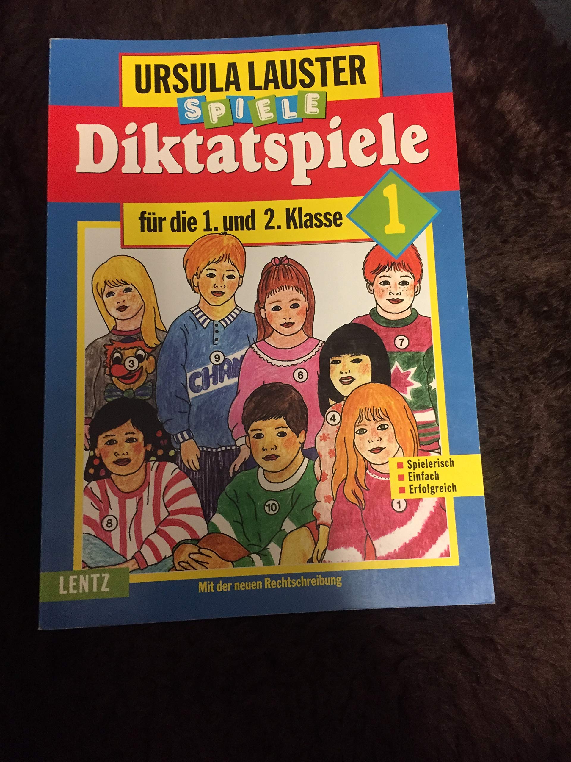 Diktatspiele, neue Rechtschreibung, Tl.1, Für die 1. und 2. Klasse Books
