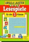 Lesespiele, neue Rechtschreibung, Für die 3. Klasse book