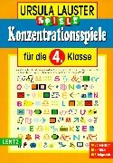 Konzentrationsspiele, neue Rechtschreibung, Für die 4. Klasse Books