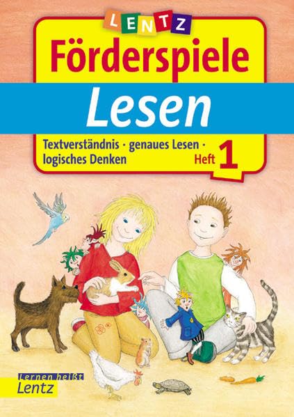 Lesen 1: Textverständnis, genaues Lesen, logisches Denken (Lentz Förderspiele) Study Guides