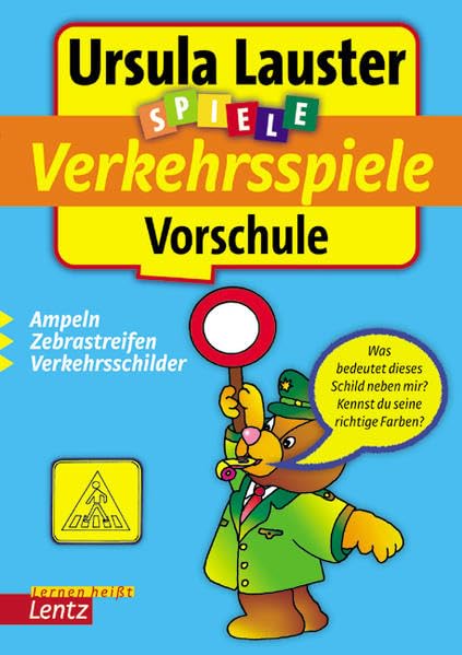 Verkehrsspiele Vorschule: Ampeln, Zebrastreifen, Verkehrsschilder (Ursula Lauster Lernspiele) Study Guides