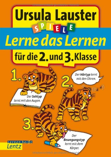 Lauster, Lerne das Lernen für die 2. und 3. Klasse (Ursula Lauster Lernspiele) Non-fiction