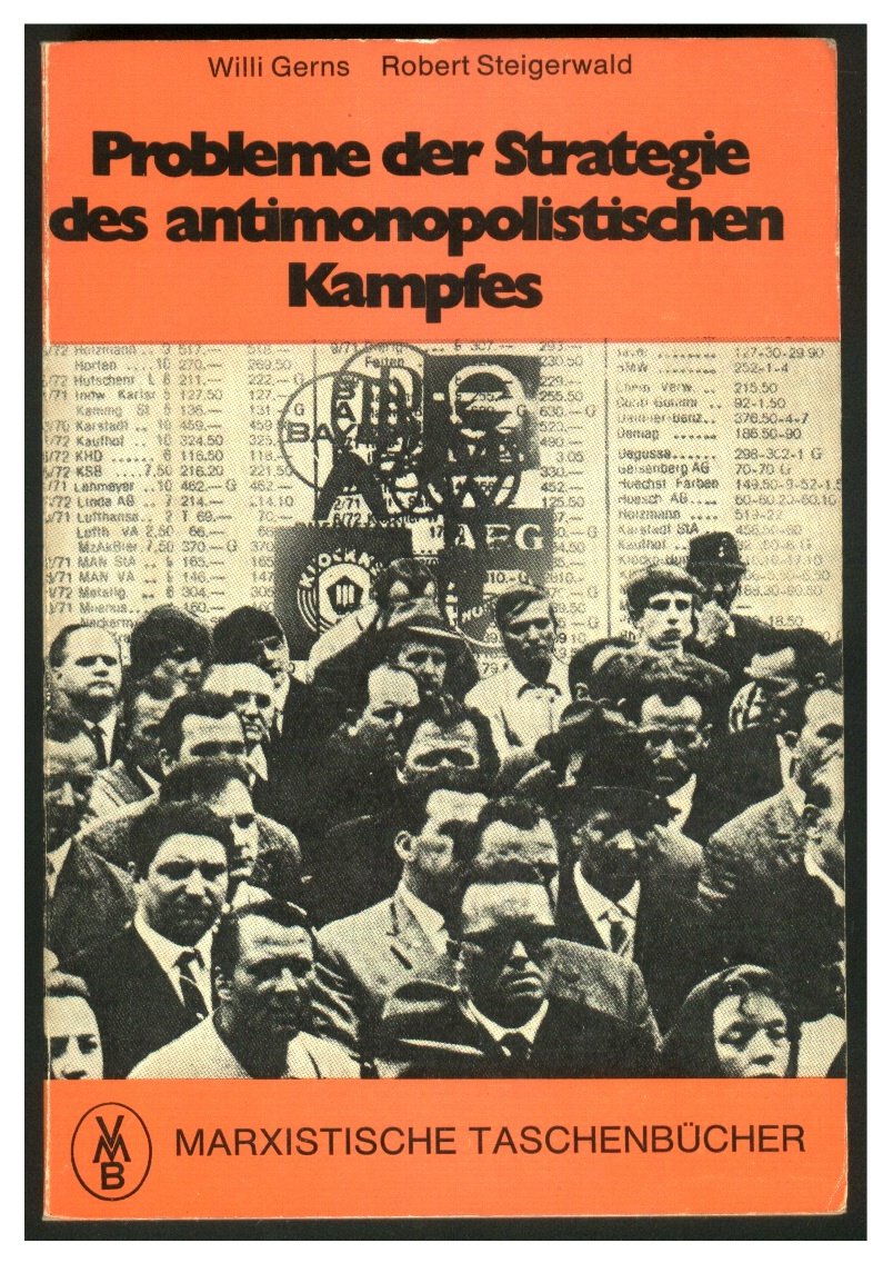 Probleme der Strategie des antimonopolistischen Kampfes. Books
