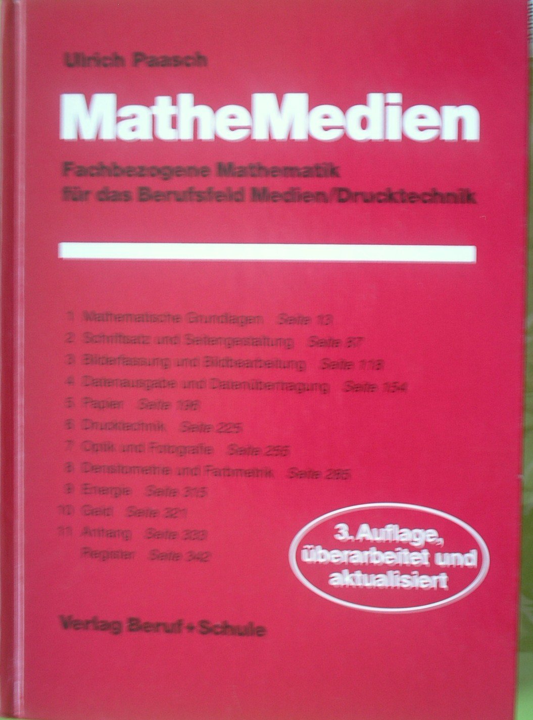 Mathe medien - Fachbezogene Mathematik für das Berufsfeld Medien/ Drucktechnik Business, Finance & Career