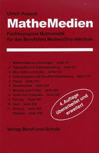 MatheMedien: Fachbezogene Mathematik für das Berufsfeld Medien /Drucktechnik Business, Finance & Career