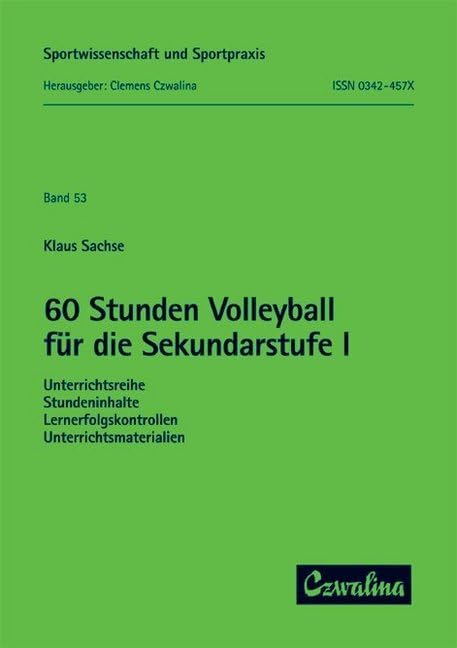 60 Stunden Volleyball für die Sekundarstufe I Education & Training