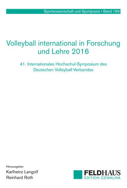 Volleyball international in Forschung und Lehre 2016 book