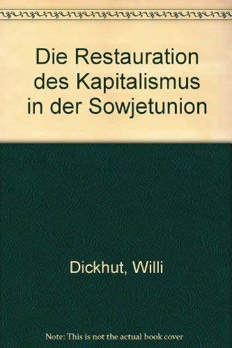Die Restauration des Kapitalismus in der Sowjetunion. Politics & Society