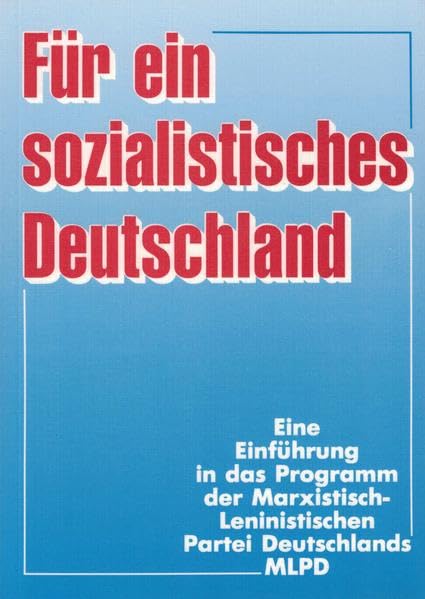 Für ein sozialistisches Deutschland Reference Books
