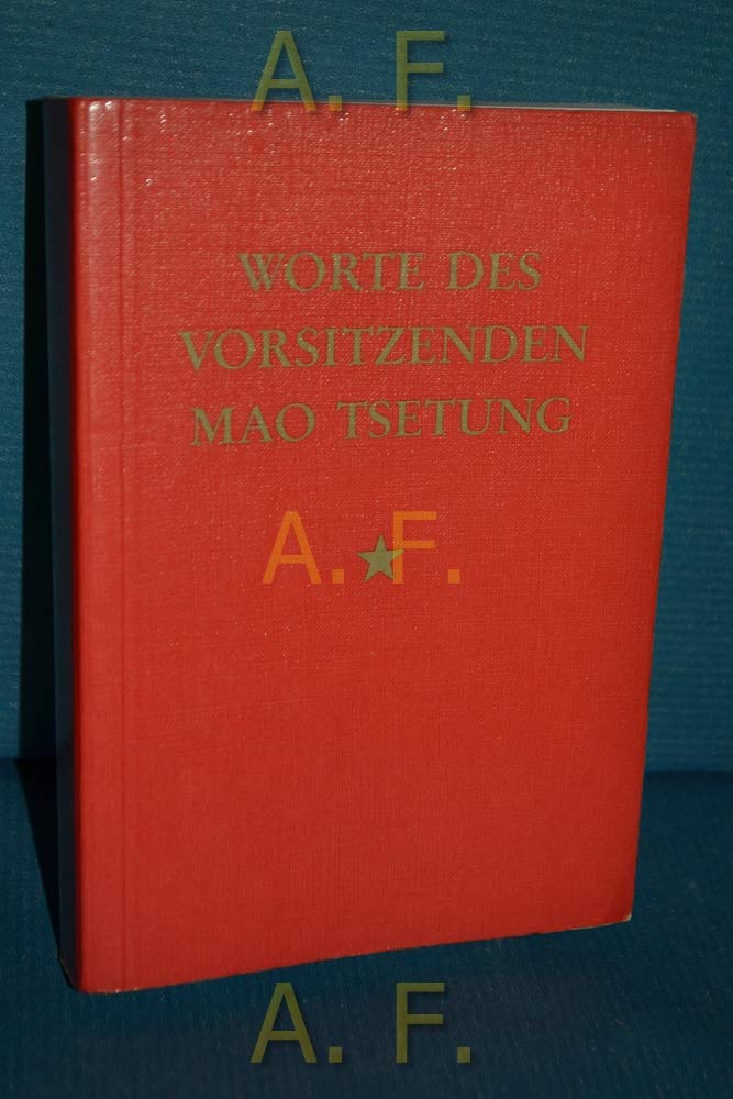 Worte des Vorsitzenden Mao Tsetung Politics & History
