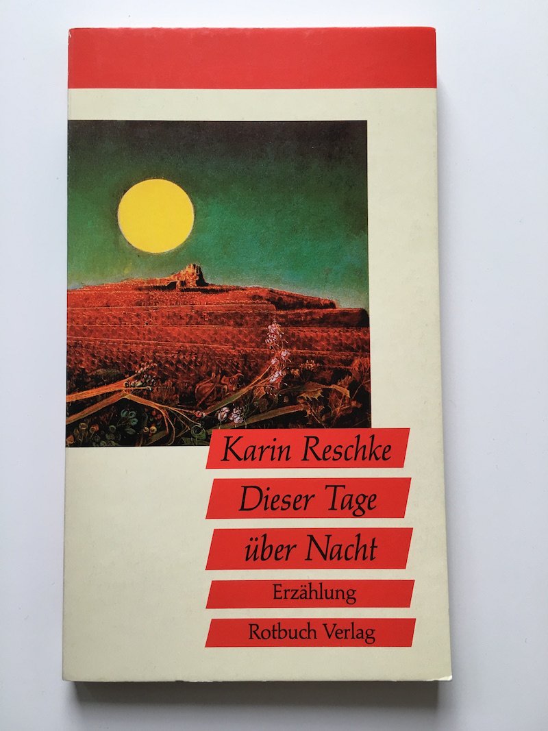 Dieser Tage über Nacht: Erzählung (Rotbücher / Im Abo. 1,- billiger, ausser den literarischen -L-) Books