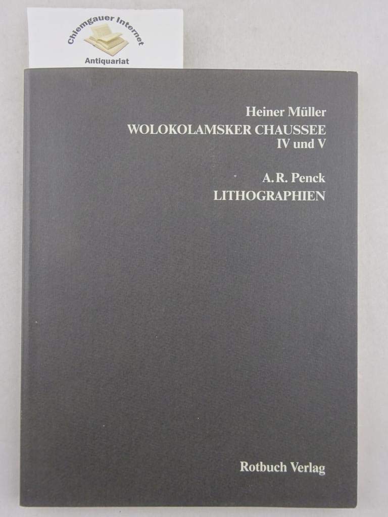 Wolokolamsker Chaussee IV und V book