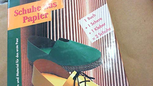 Schuhe aus Papier. Anleitung zum Selbermachen und Material für das erste Paar Hobbies & Crafts