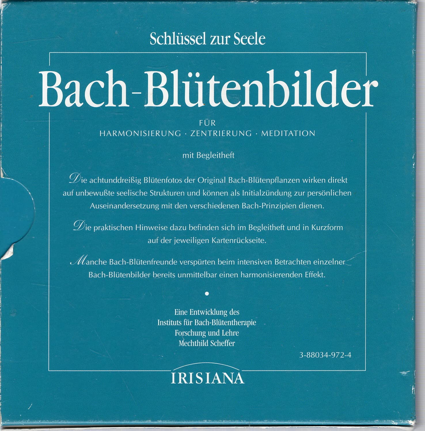 Bach- Blütenbilder für Harmonisierung, Zentrierung, Meditation. 38 farbige Bach- Blütenbilder, Begleitheft, 15 S Health, Nutrition & Fitness