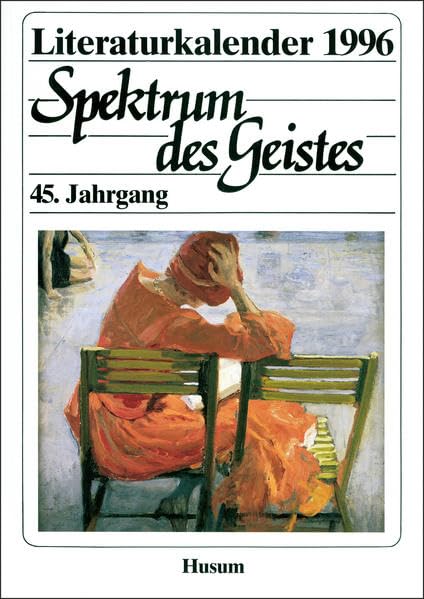 Literaturkalender Spektrum des Geistes 1996 Contemporary literature