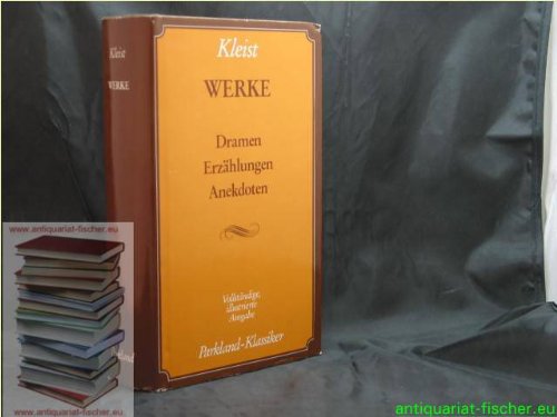Werke - Dramen, Erzählungen, Anekdoten Books