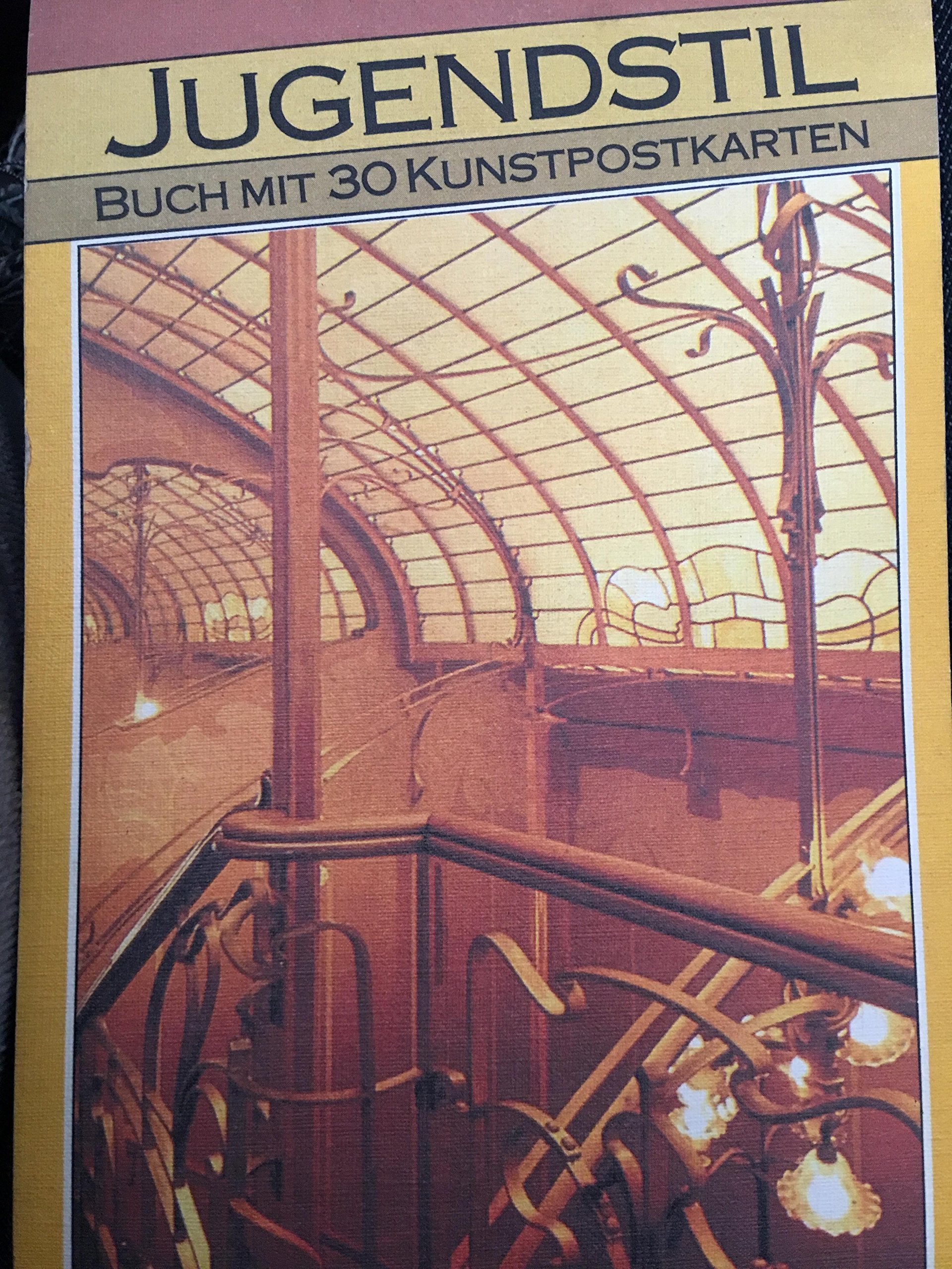 Jugendstil. Buch mit 30 Kunstpostkarten. Books