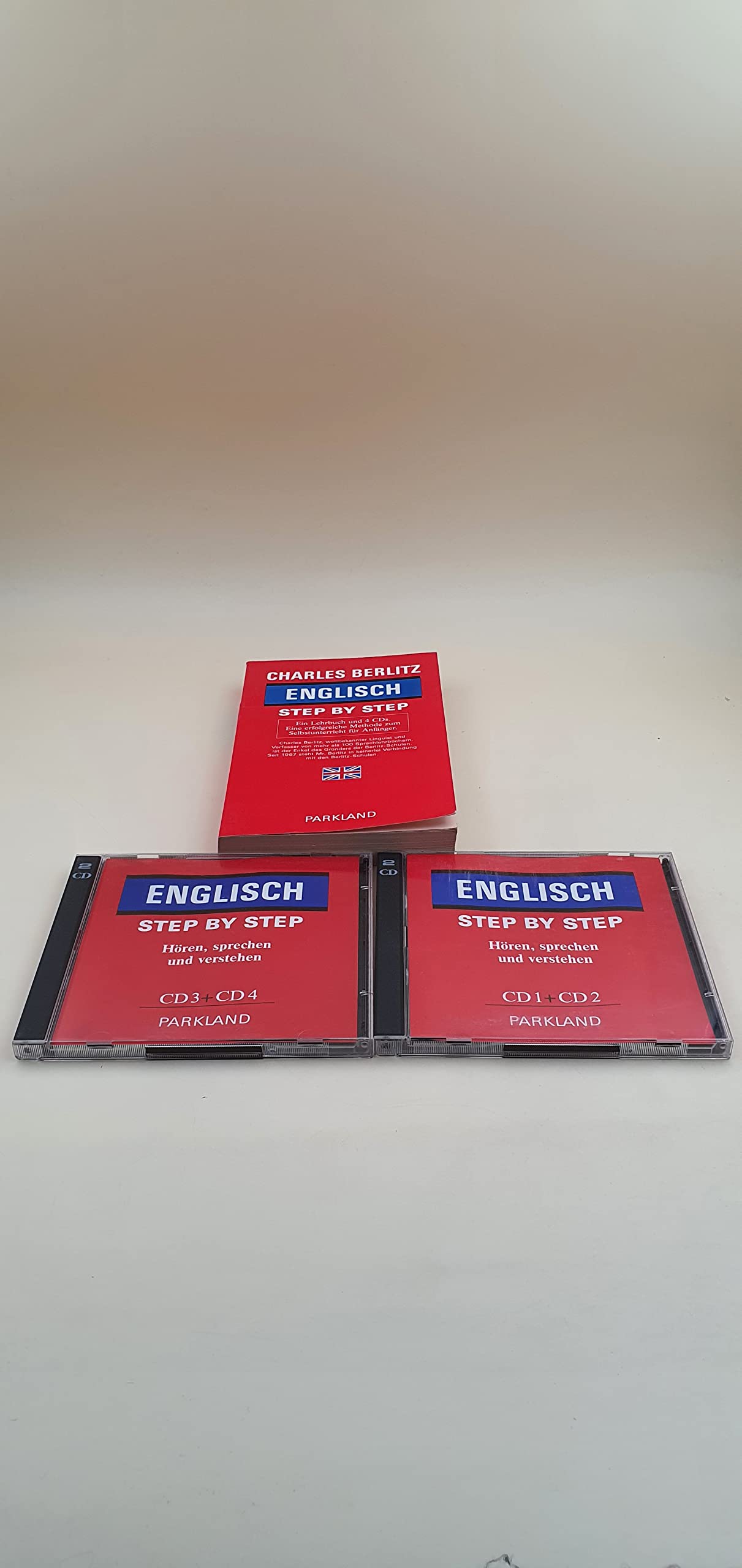 Product Image: Englisch. Step by Step. Inkl. 4 CDs. Hören, sprechen und verstehen