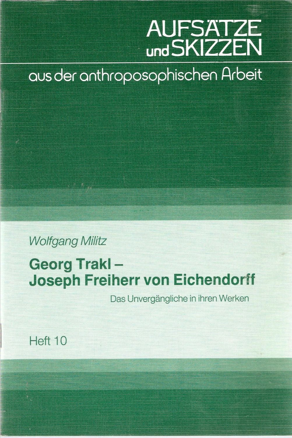 Georg Trakl - Joseph Freiherr von Eichendorff Health, Nutrition & Fitness