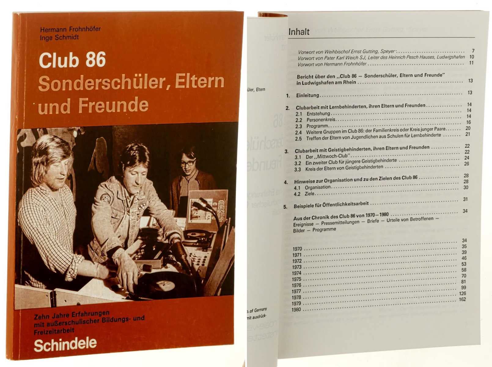 Club 86, Sonderschuler, Eltern und Freunde: Zehn Jahre Erfahrungen mit ausserschulischer Bildungs- und Freizeitarbeit book