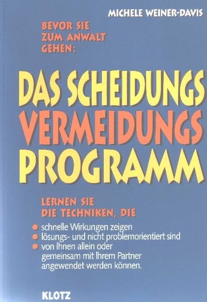 Das Scheidungs-Vermeidungs-Programm Parents & Children