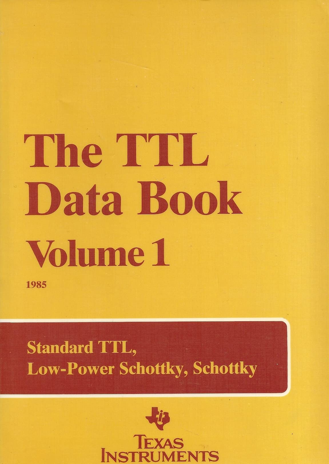 Ti data book ttl vol 1 092193 Books