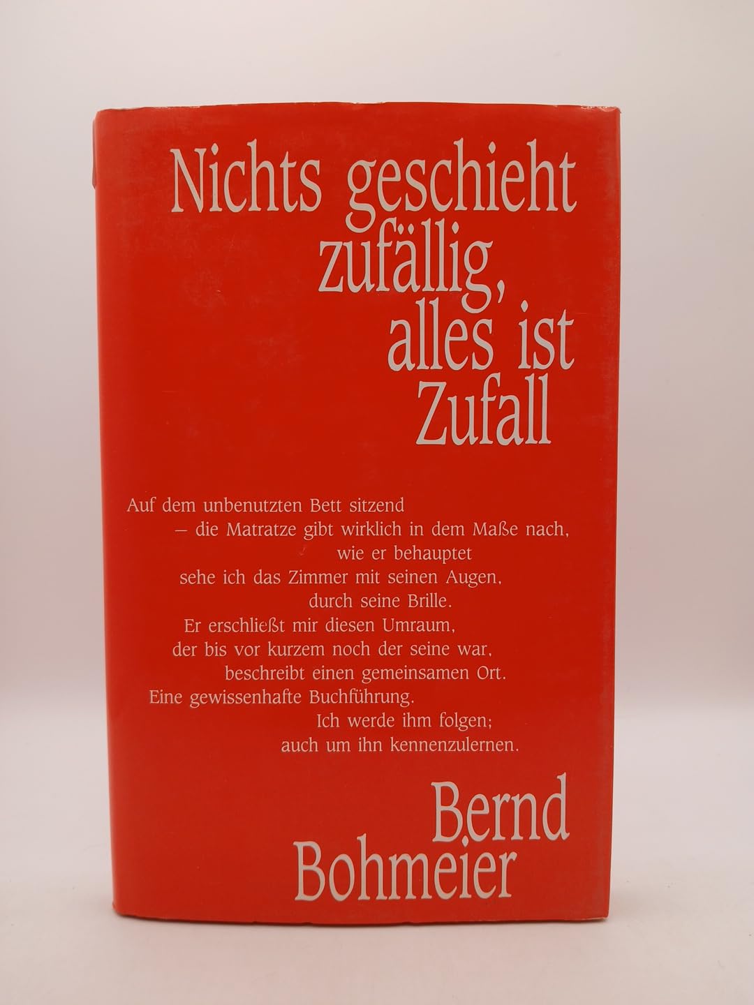 Nichts geschieht zufällig, alles ist Zufall: Erzählung Books