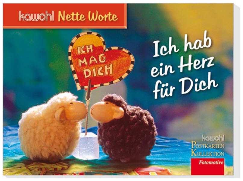 Ich hab ein Herz für Dich: Kawohl-Postkarten-Buch Religion & Esotericism