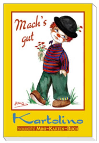 Mach's gut: Mini-Karten-Buch mit Clownmotiven Lifestyle