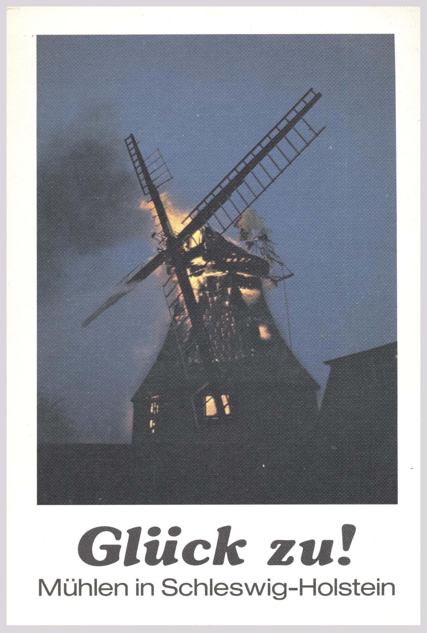Glück zu! Mühlen in Schleswig-Holstein Business & Technology