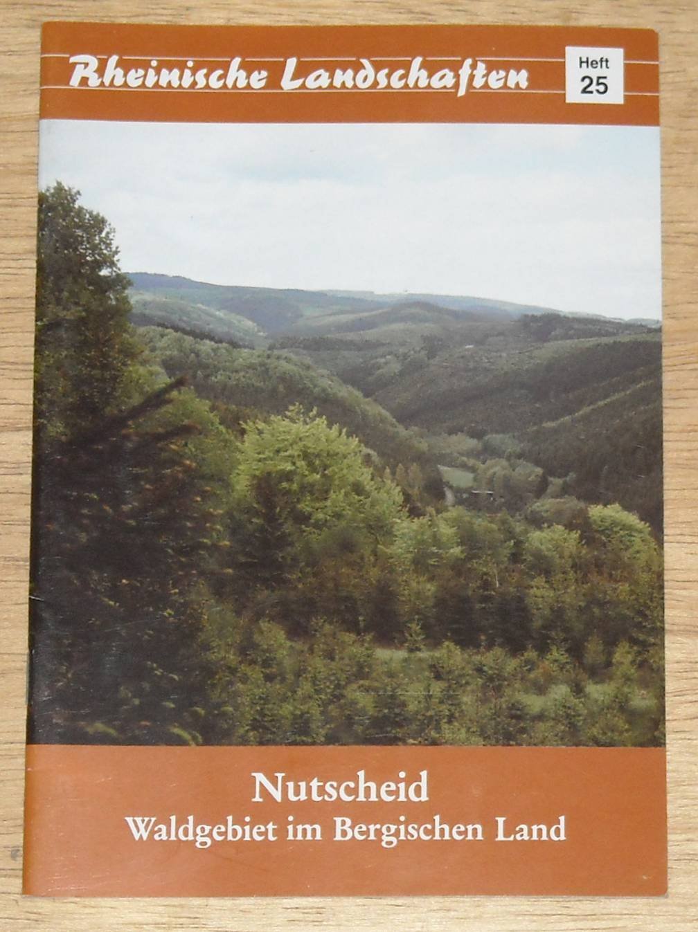 Nutscheid - Waldgebiet im Bergischen Land (Rheinische Landschaften) Geology & Geography