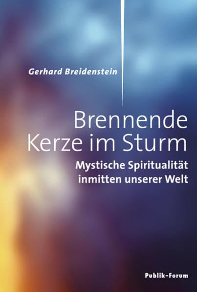 Brennende Kerze im Sturm Religion & Esotericism