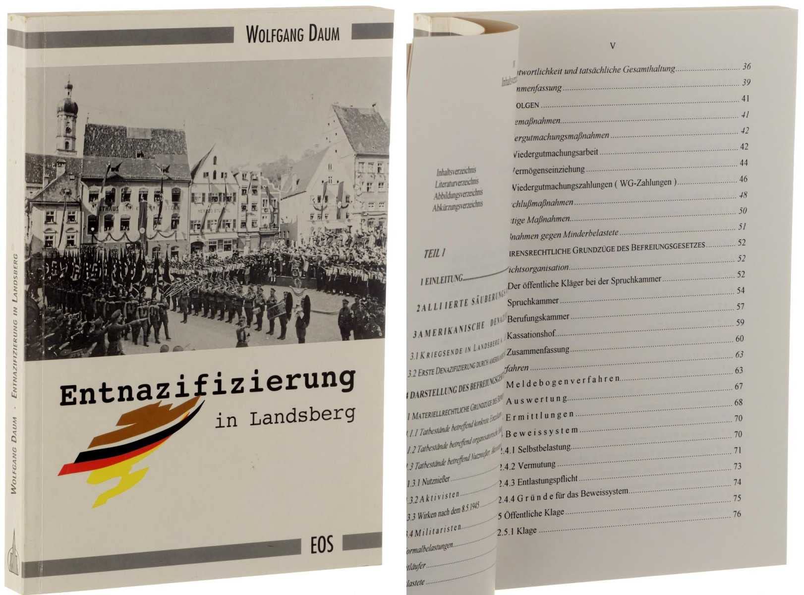 Entnazifizierung in Landsberg am Lech: Das Befreiungsgesetz vom 5. März 1946 und seine praktische Durchführung book
